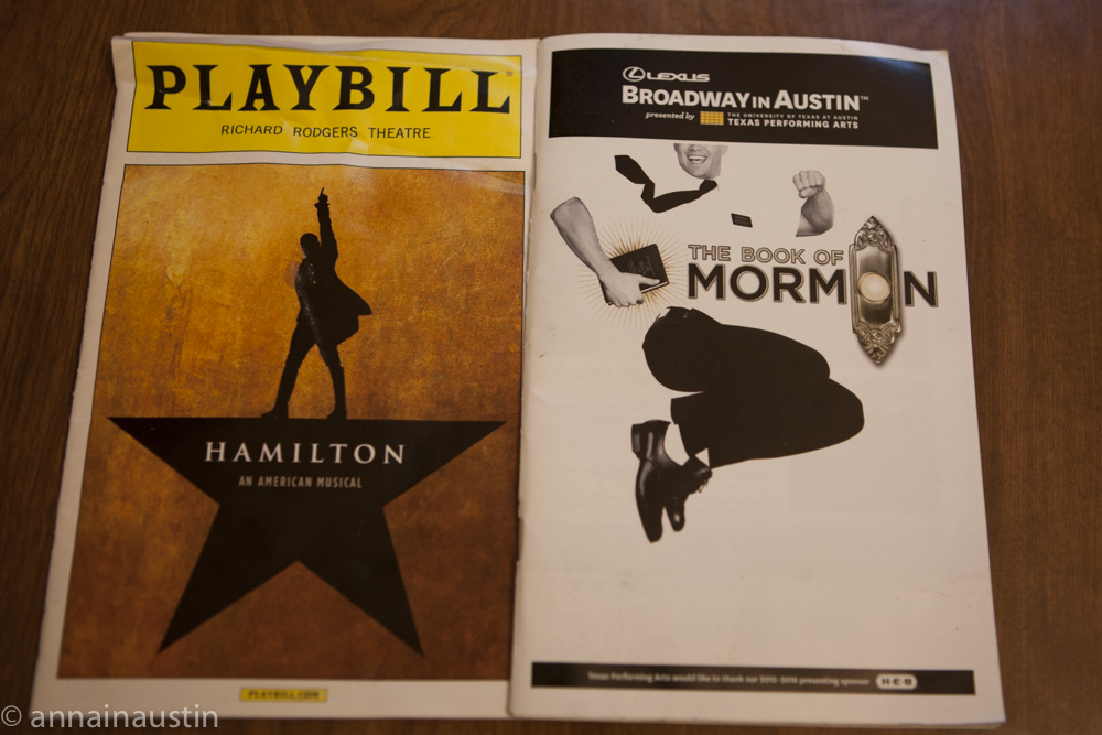 Hamilton playbill online 2016