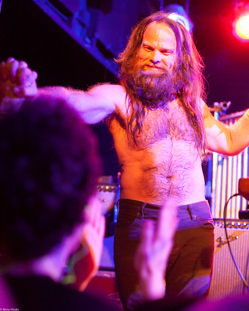 Thor Harris, After the Swans show in Houston, June 2014 